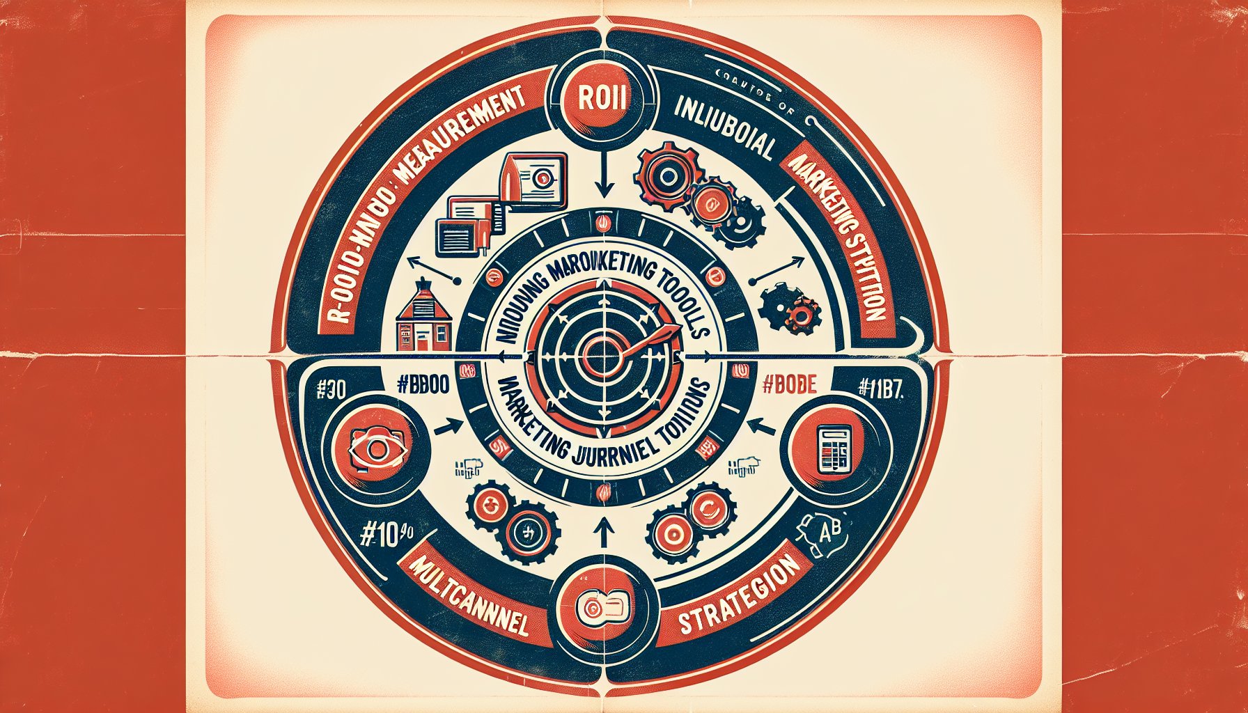 Chart illustrating ROI measurement for inbound marketing strategies using automation tools and multichannel customer journey optimization.