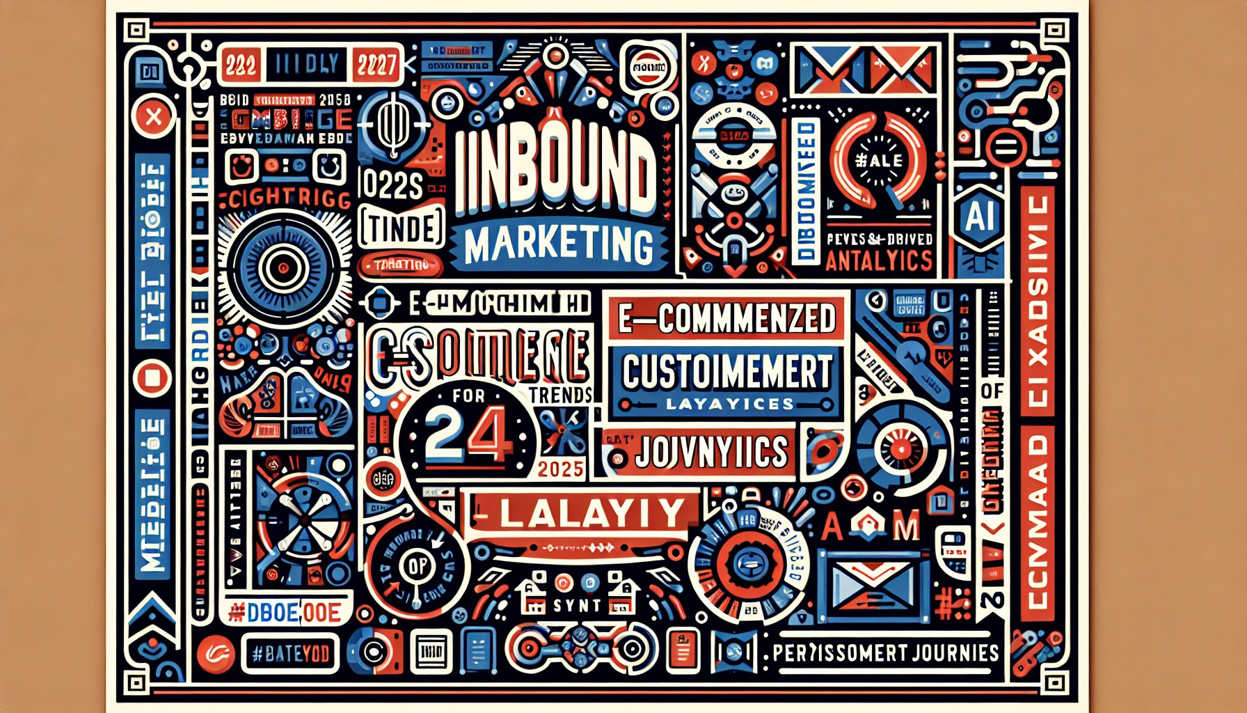 Guide on leveraging inbound marketing for e-commerce in 2025, focusing on personalized journeys, AI analytics, and brand loyalty.