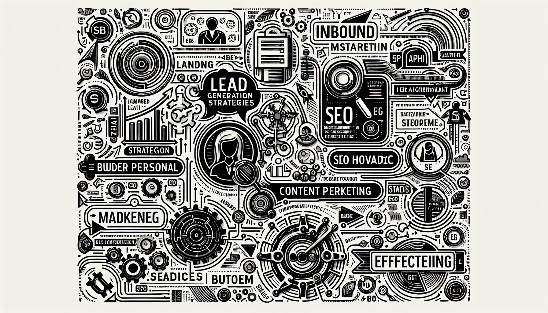 Comprehensive guide on inbound marketing strategies for lead generation, SEO techniques, and buyer persona development.