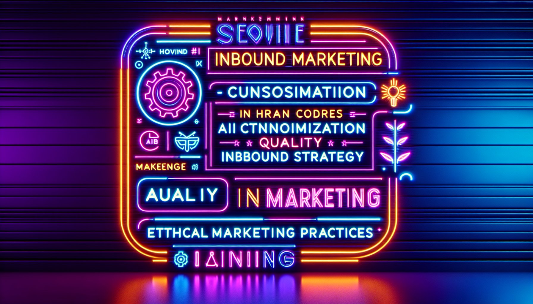 Misconceptions about inbound marketing services: customization, AI, quality content, and ethical practices in 2025.