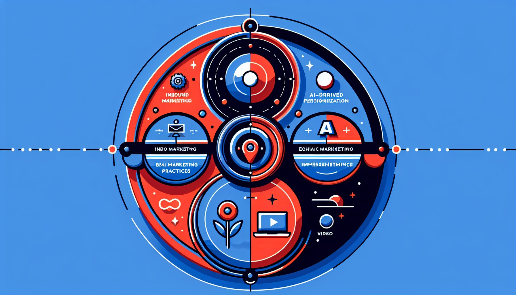 Predictions for 2025: Inbound marketing trends include AI-driven personalization, ethical practices, immersive experiences, and video marketing.