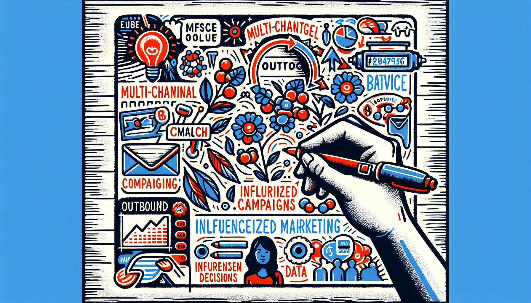 7 essential outbound marketing services for 2025: multi-channel campaigns, personalized outreach, data-driven decisions, influencer marketing.