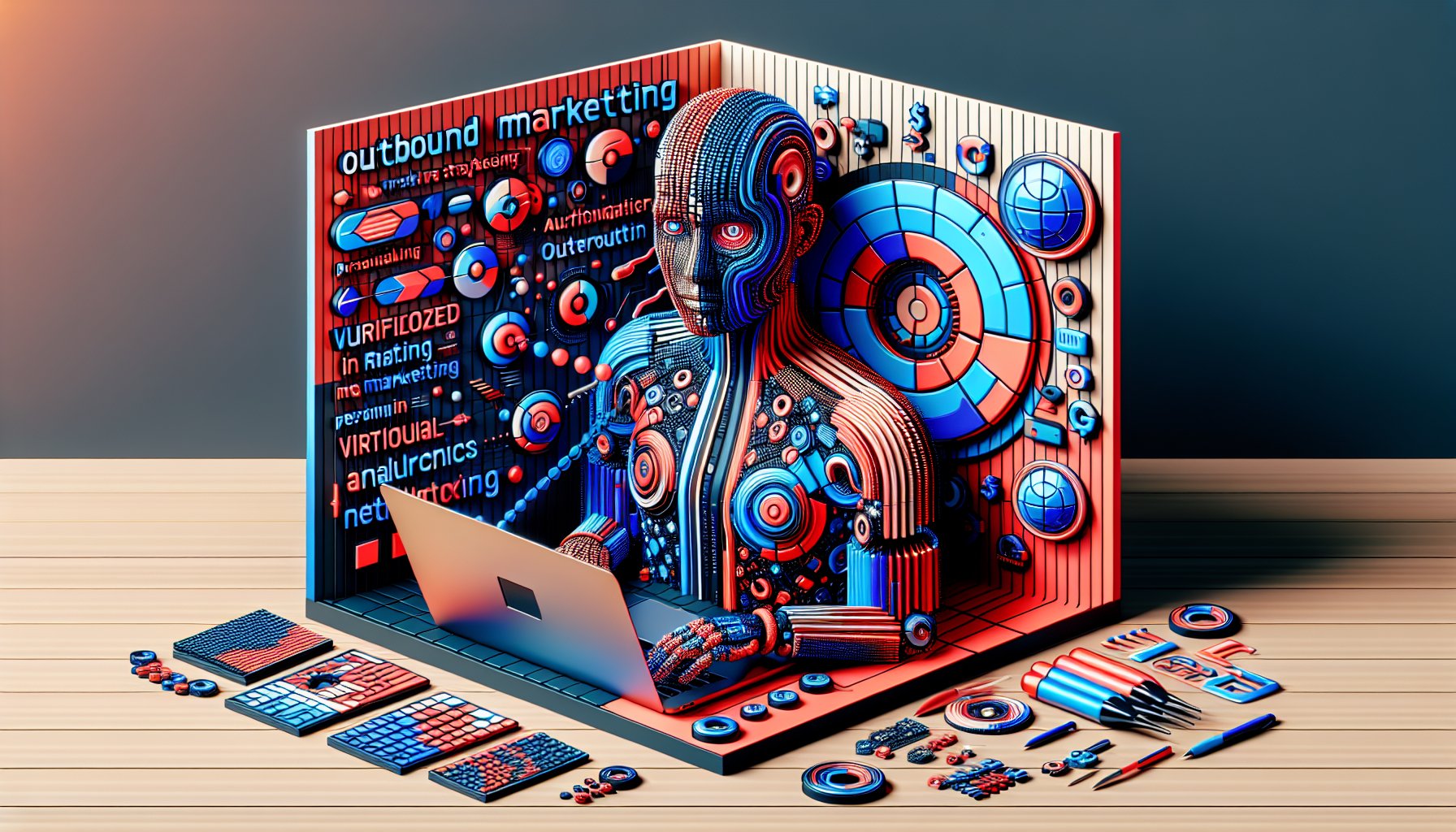 9 outbound marketing strategies for startups in 2025, featuring AI, personalized outreach, VR networking, and data analytics.