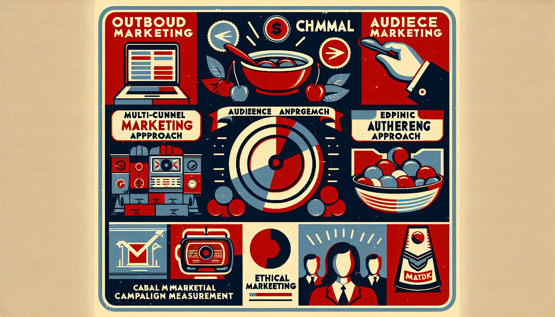 Tips for effective outbound marketing campaigns using a multi-channel approach for audience engagement and ethical marketing.