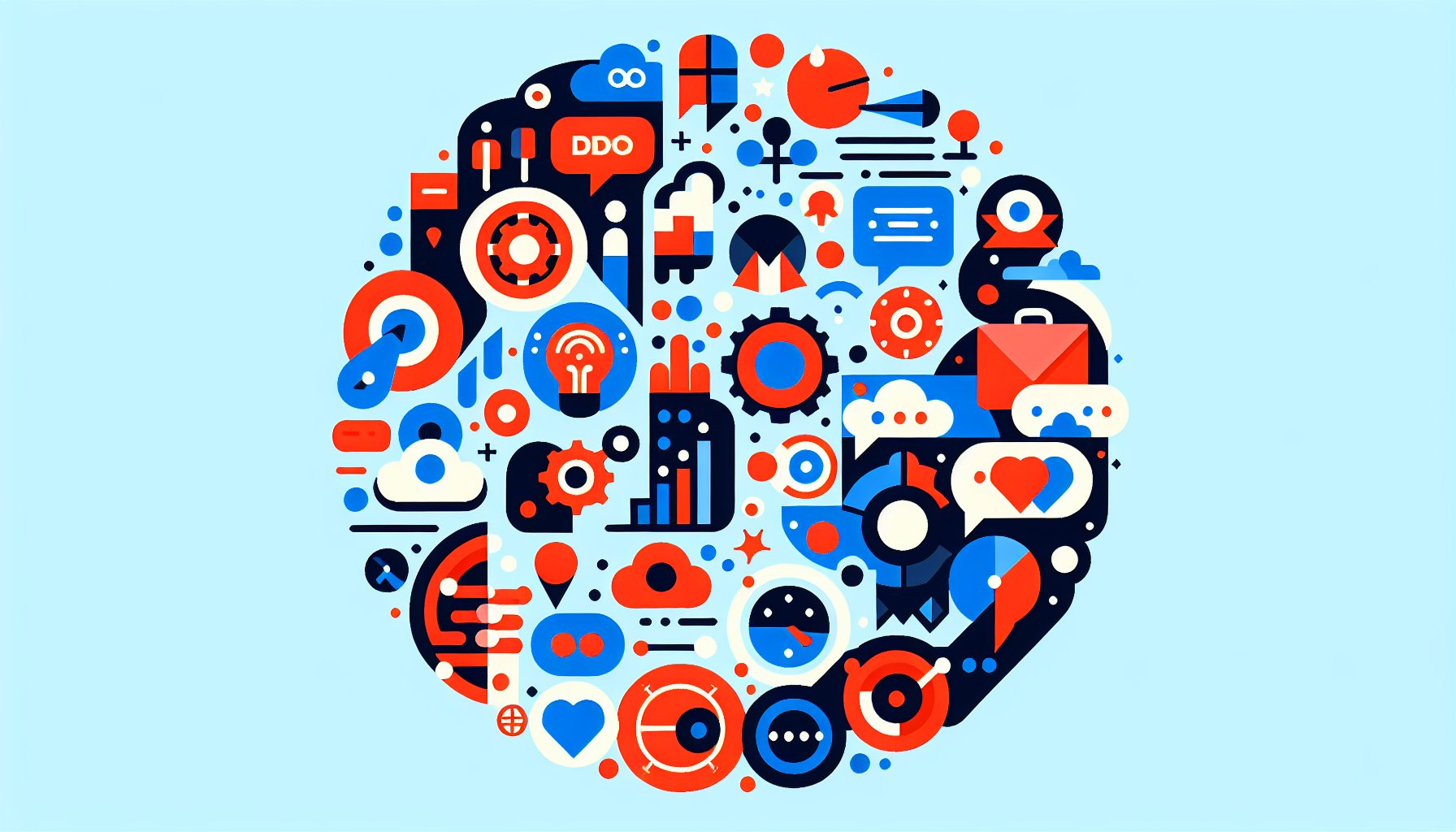 Visual representation of 2025's outbound marketing trends focusing on personalization, data-driven strategies, and ethical data use.