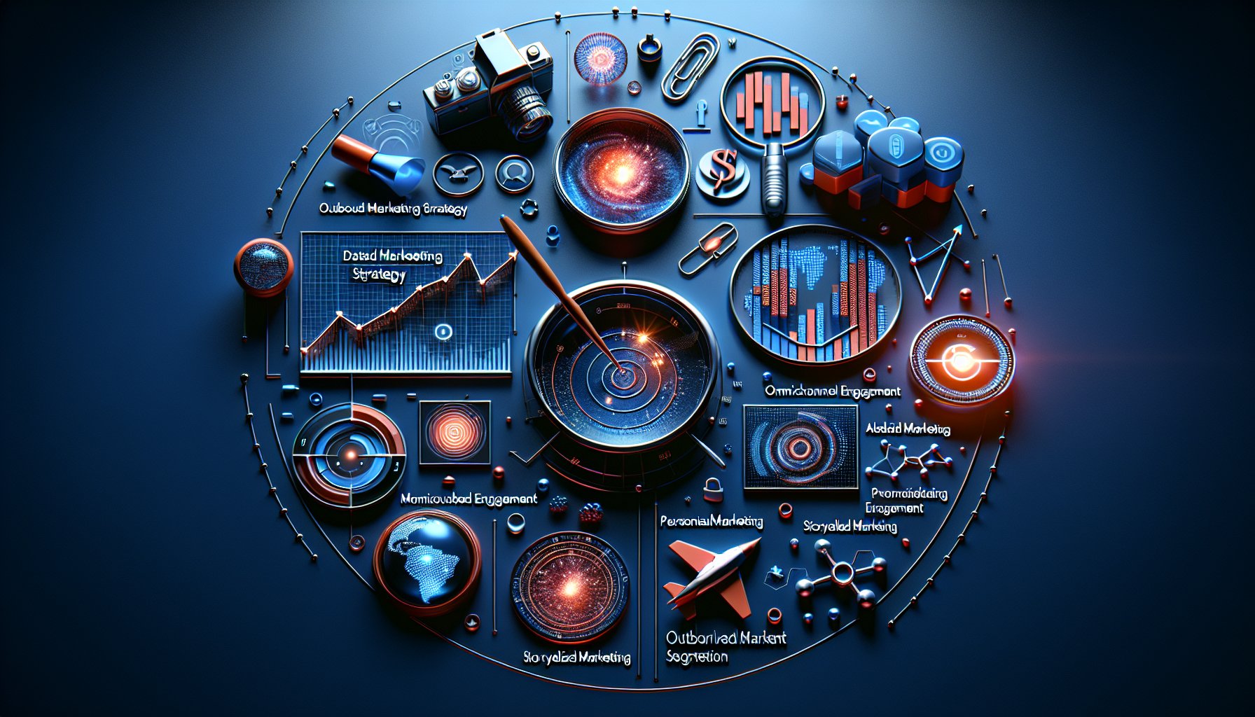 Tips for a successful outbound marketing strategy in 2025, focusing on data-driven segmentation and personalized storytelling.