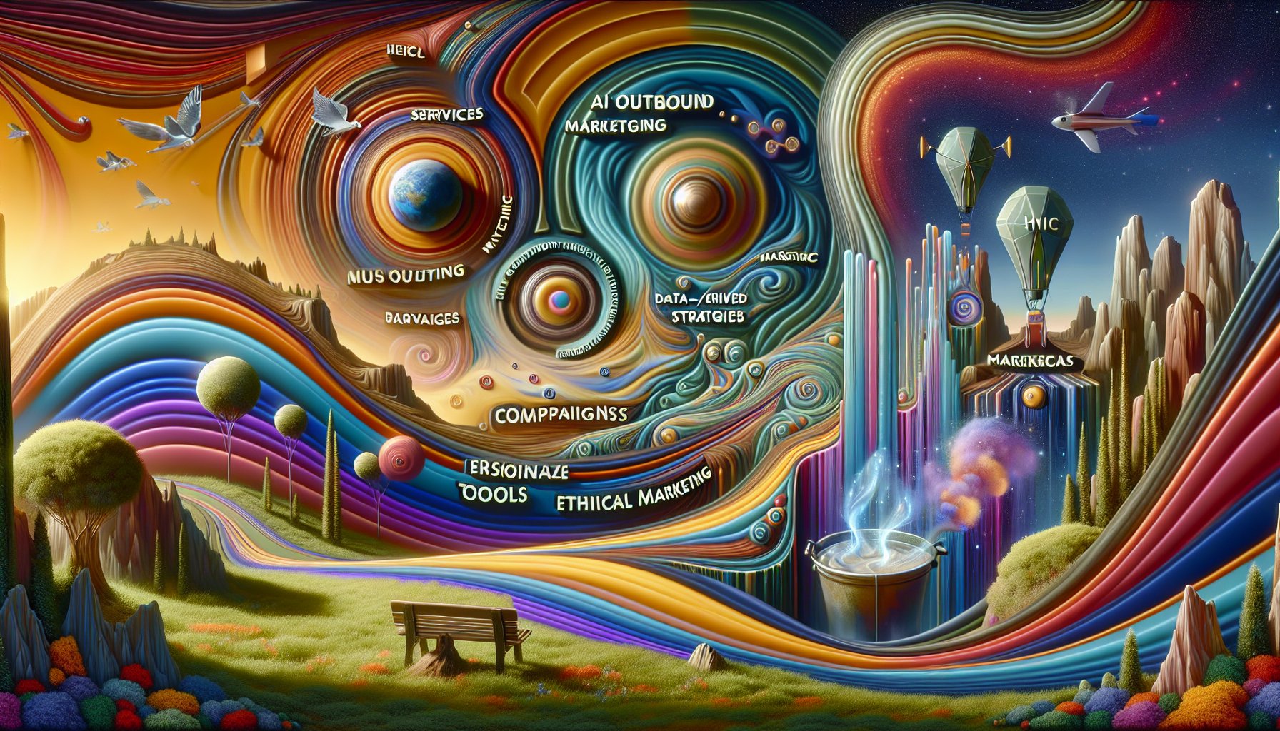 Guide to outbound marketing services featuring data-driven strategies, AI tools, personalized campaigns, and ethical marketing practices.