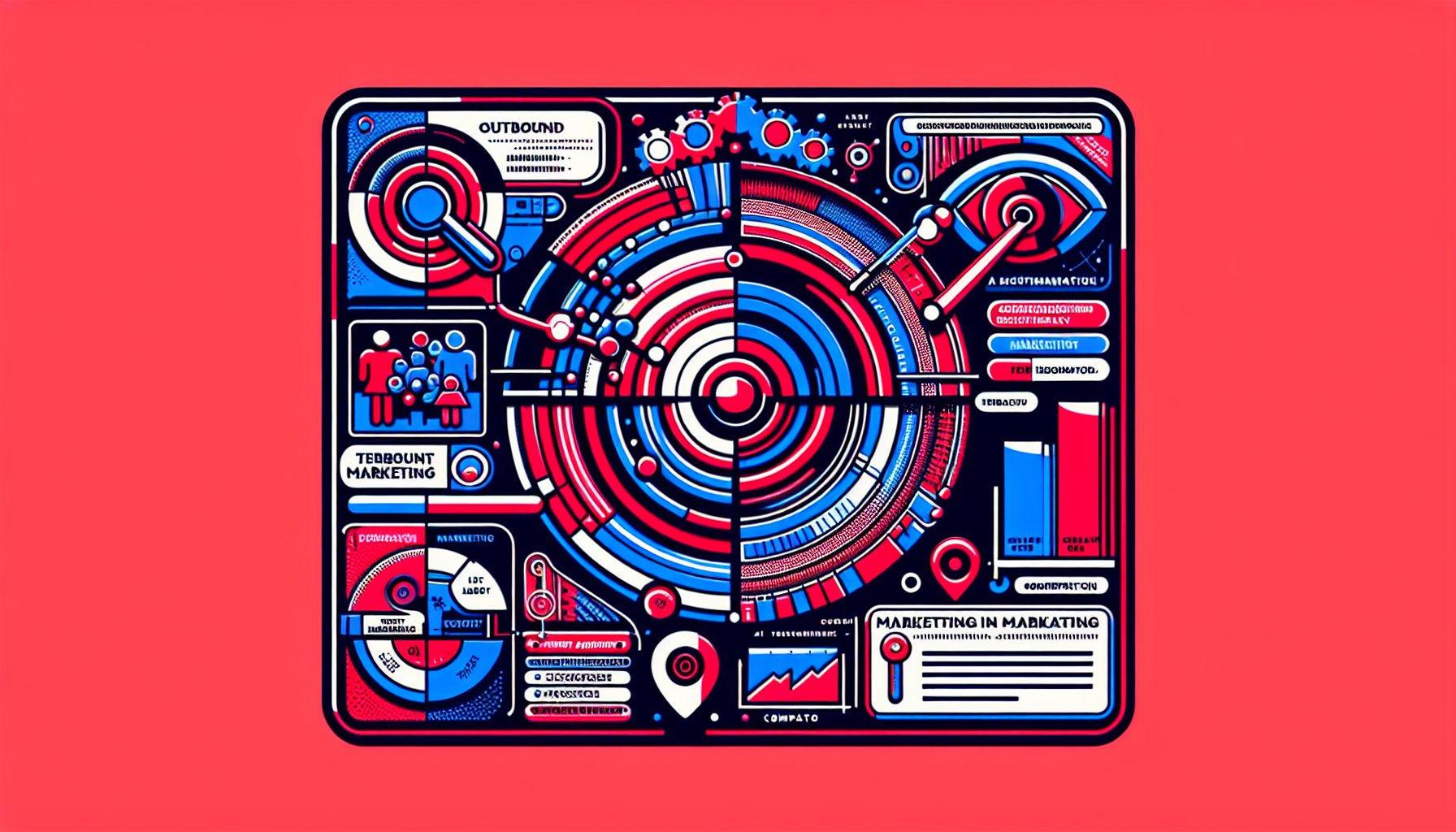 Key components of successful outbound marketing: target audience, personalized messaging, automation, and compliance.