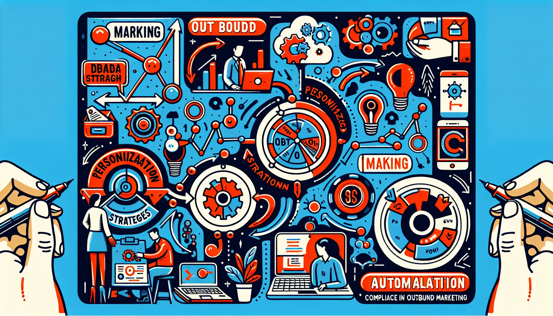 Debunking myths on outbound marketing: personalization, data-driven strategies, automation, and compliance explained.